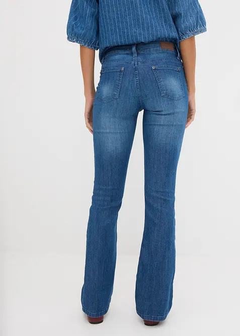 Bootcut-jeans Mid Waist, Stretch, bonprix