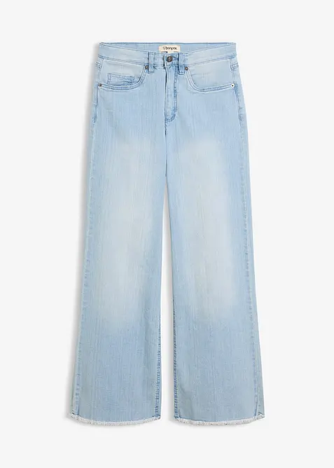 Wide Leg-jeans High Waist, bonprix