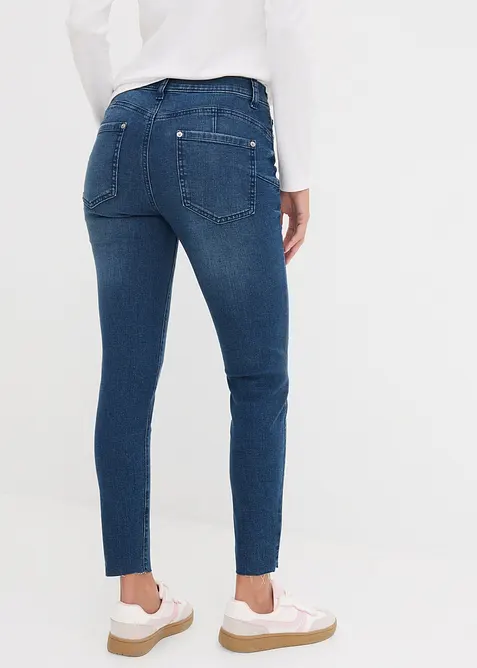Skinny-jeans, Mid Waist, cropped, bonprix
