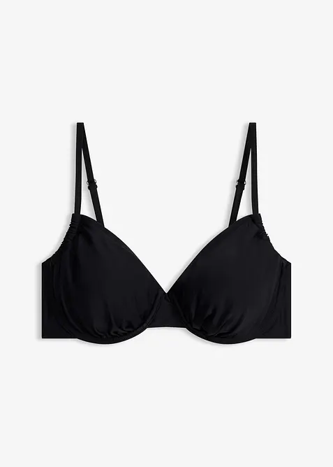 B&oslash;yle-bikinioverdel med rynking i siden, bonprix
