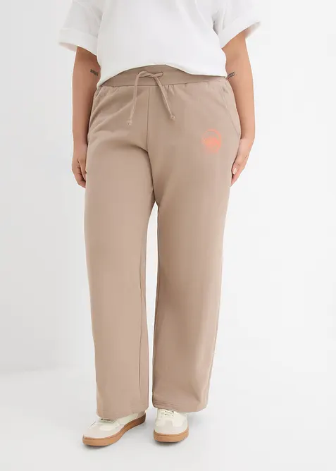 Joggebukse i 100% bomull, bonprix