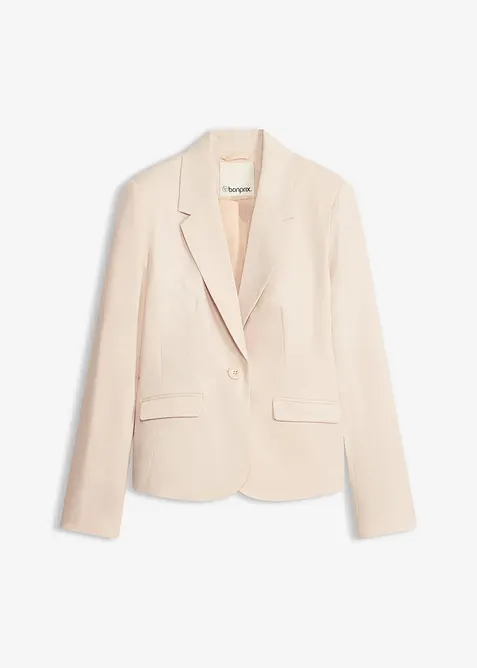 Kort blazer med klaffelommer, bonprix