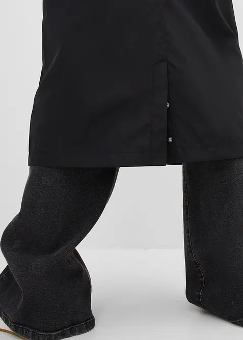 K&aring;pe med ribbestrikket krage, bonprix