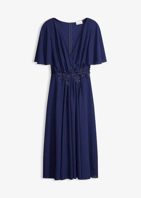 Cocktailkjole med blonder, bonprix