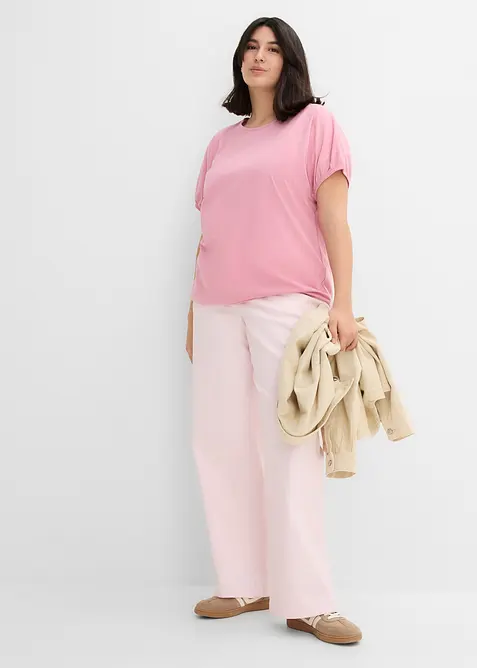 T-skjorte i &oslash;kologisk bomull, bonprix