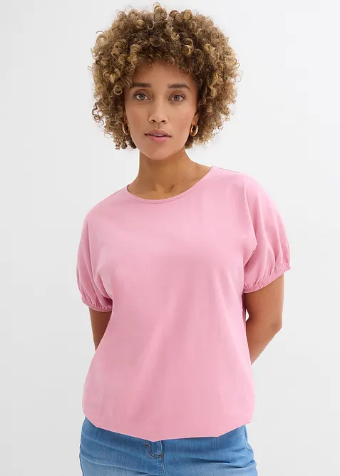 T-skjorte i &oslash;kologisk bomull, bonprix