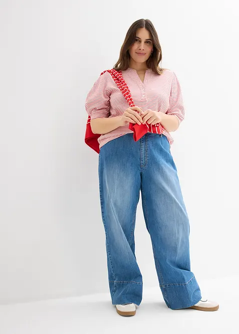 Topp i 100% &oslash;kologisk bomull, bonprix