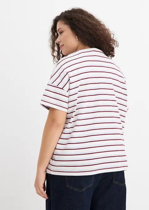 T-skjorte i 100% &oslash;kologisk bomull, bonprix