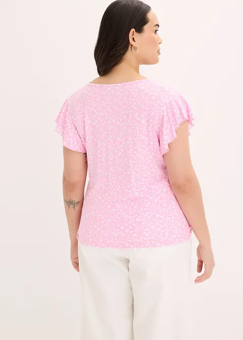 Jerseybluse i viskosemiks, bonprix