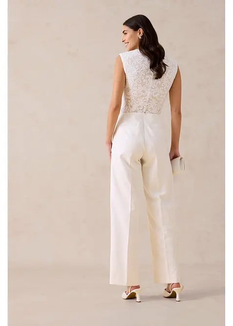 Bukse med vide ben, bonprix