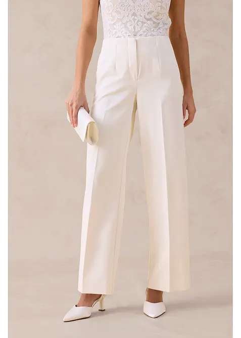 Bukse med vide ben, bonprix