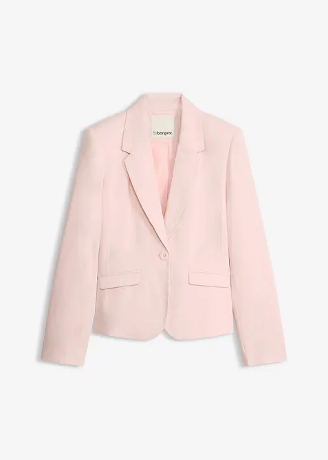 Kort blazer med klaffelommer, bonprix