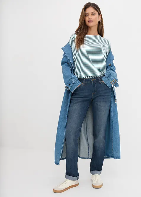 Straight-jeans High Waist, Stretch, bonprix