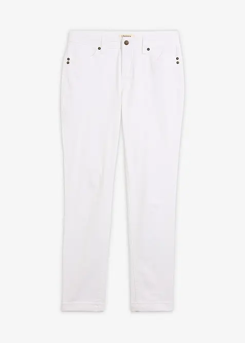 Straight-jeans Mid Waist, Stretch, bonprix