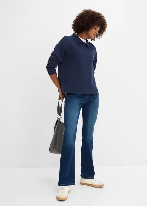 Bootcut-jeans Mid Waist, Shaping, bonprix