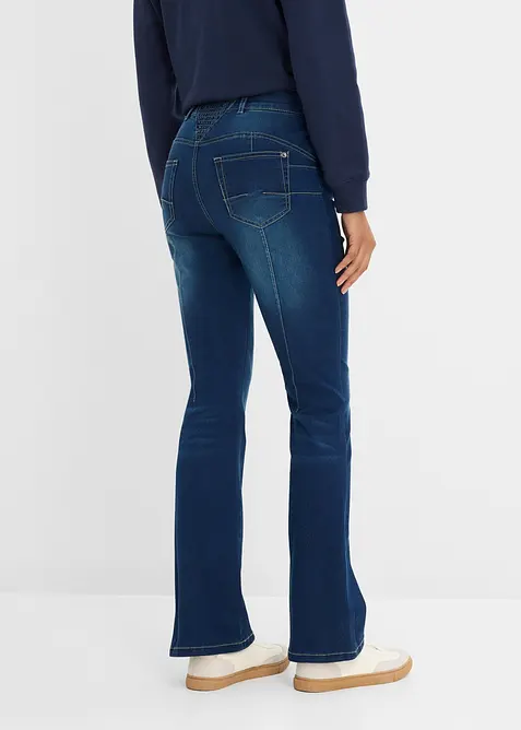 Bootcut-jeans Mid Waist, Shaping, bonprix