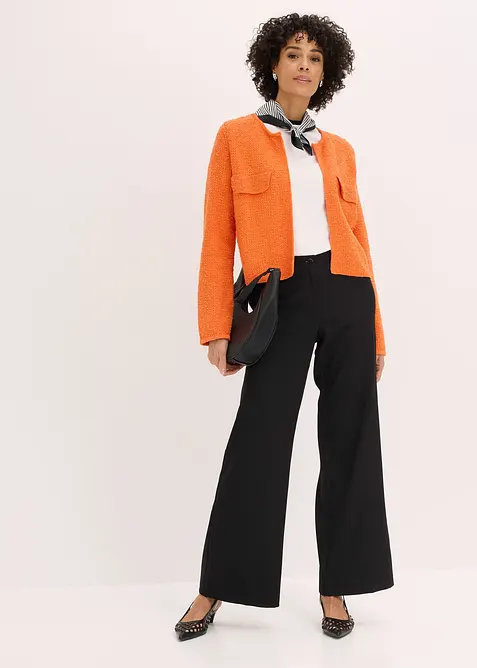 Vid bukse med komfortlinning, bonprix