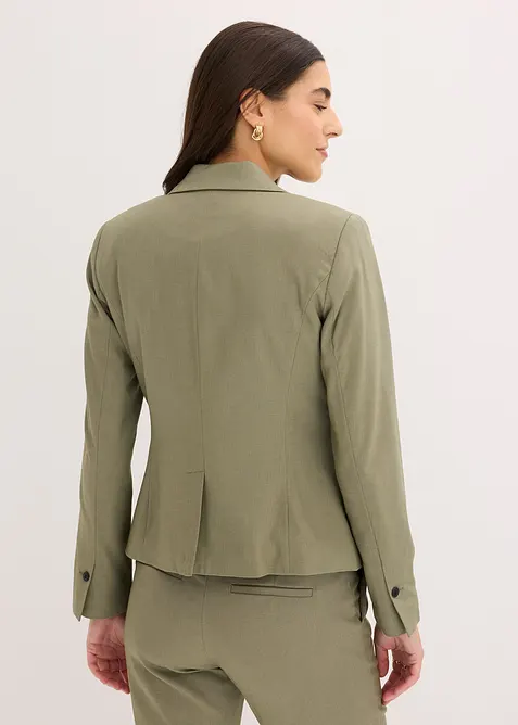 Blazer med passepoilerte lommer petite, bonprix