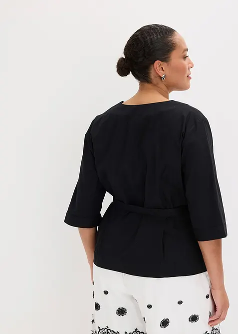 Bluse i 100% bomull, bonprix