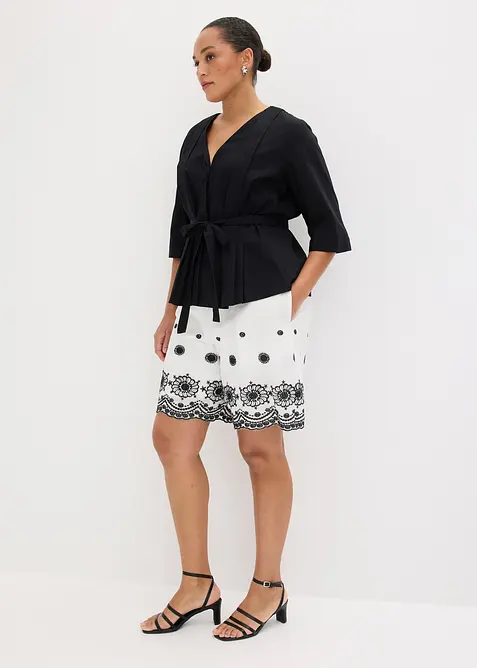 Bluse i 100% bomull, bonprix