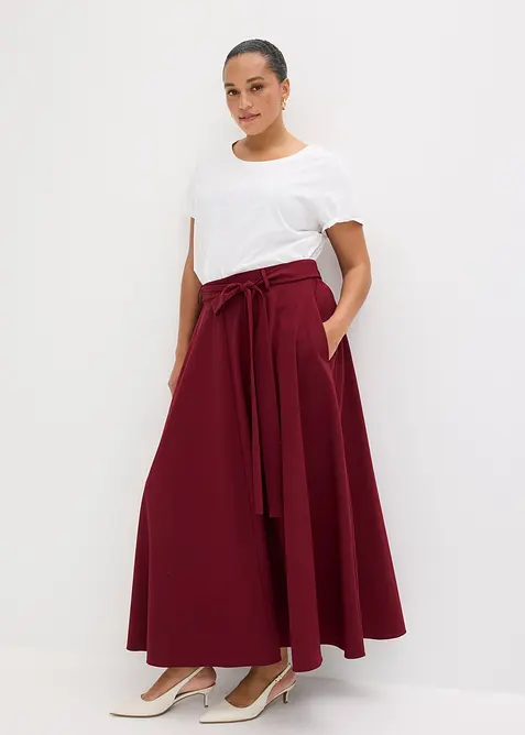 Maxiskj&oslash;rt i viskosemiks, bonprix