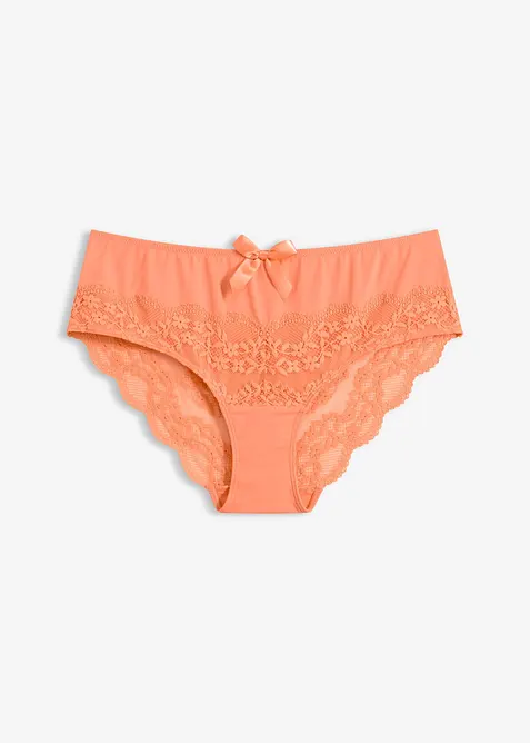 Panty med blomsterblonde, bonprix