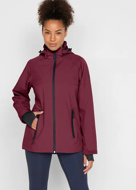 Vanntett funksjonsjakke med reflekterende detaljer, bonprix