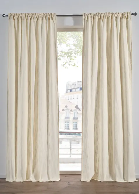 Gardin av 100% bomull (1-pack), bonprix