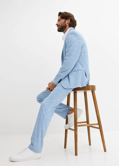 Dress i materiale med stretch, Modern fit (2-delt sett), bonprix