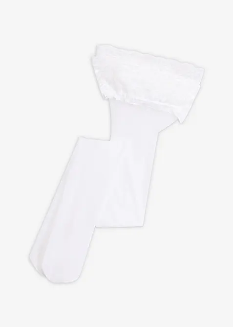 Stay-ups med blonder 20 DEN, bonprix