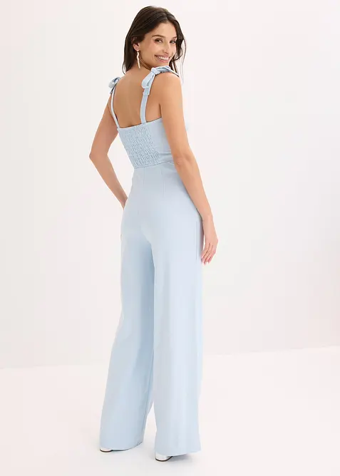 Jumpsuit med knytestropper, bonprix