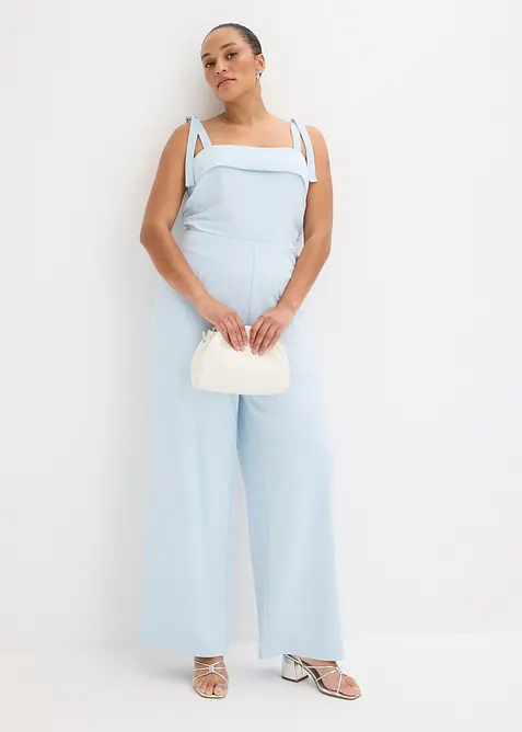 Jumpsuit med knytestropper, bonprix