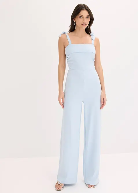 Jumpsuit med knytestropper, bonprix