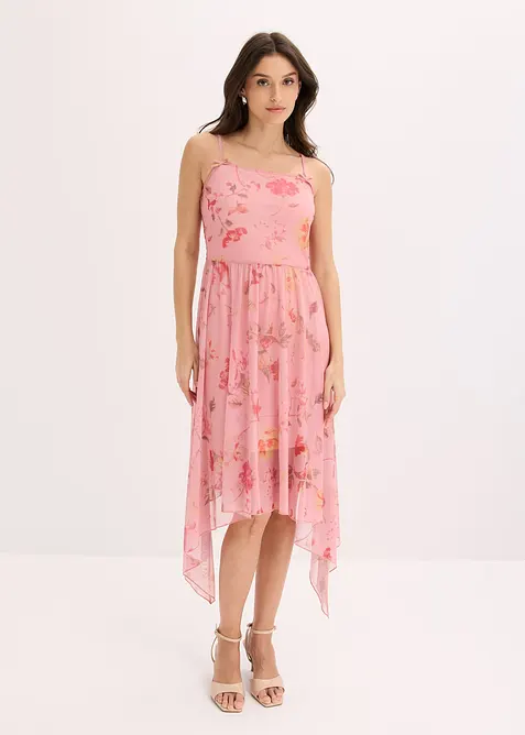 Jerseykjole av delikat mesh, bonprix