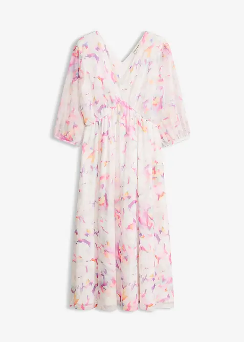 Jerseykjole av delikat mesh, bonprix