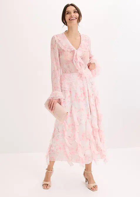 Maxiskj&oslash;rt av lett chiffon, bonprix