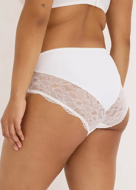 Maxitruse med raffinert blonde, bonprix