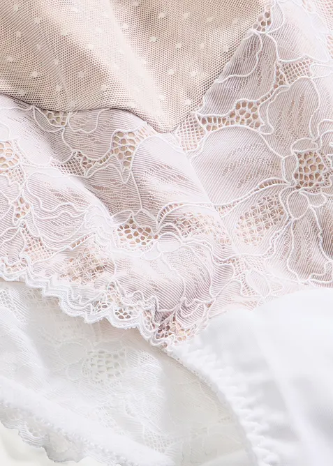 Maxitruse med raffinert blonde, bonprix