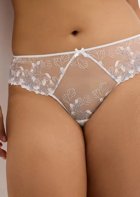 Brazilian-truse med nydelig broderi, bonprix