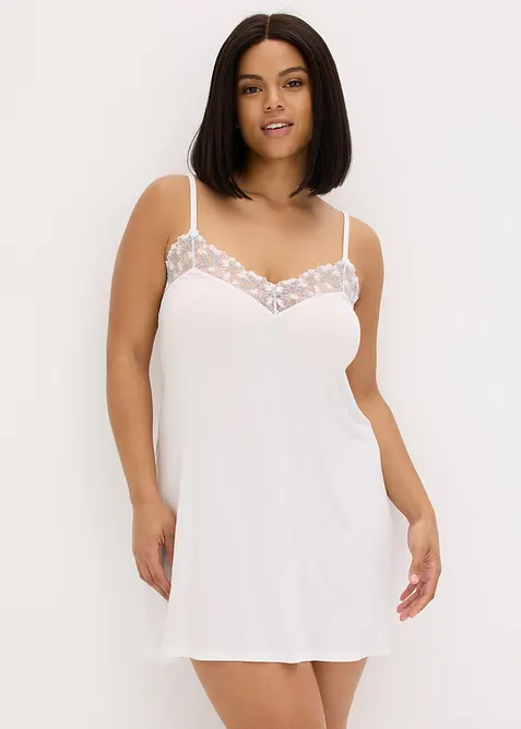 Neglisj&eacute; av myk viskose, bonprix