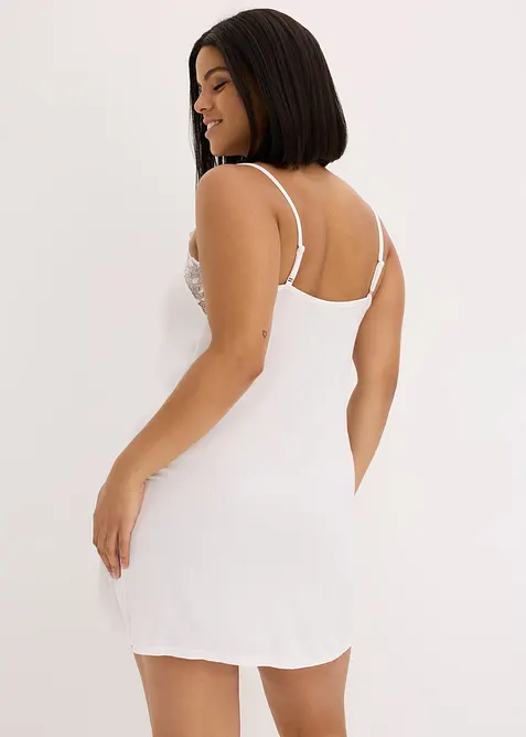 Neglisj&eacute; av myk viskose, bonprix