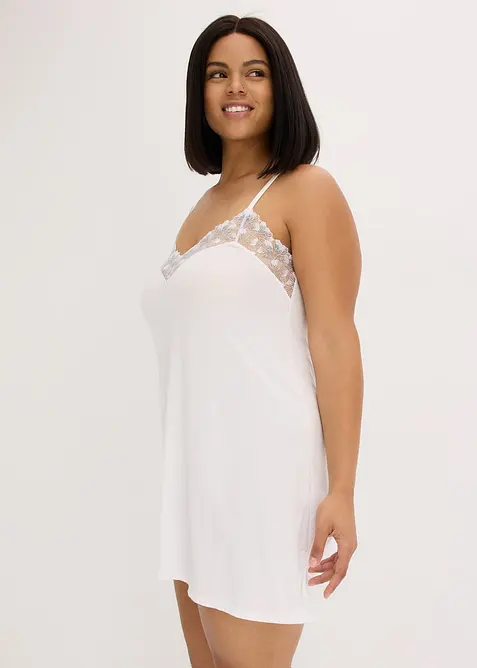 Neglisj&eacute; av myk viskose, bonprix