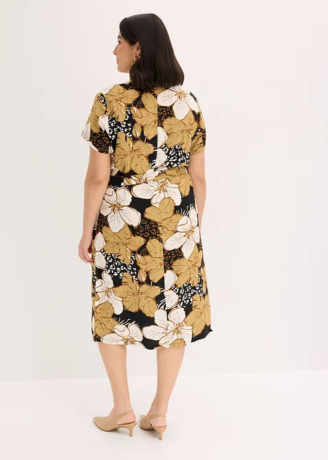 M&oslash;nstret skjortekjole, bonprix