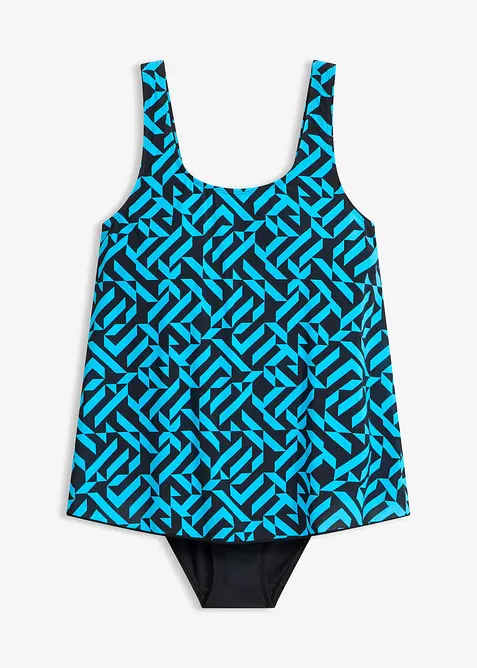 Badedrakt i tankini look, bonprix