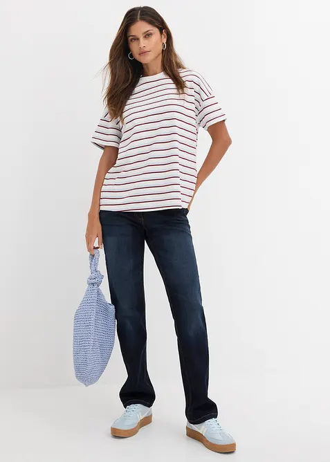 Straight-jeans, Mid Waist, komfortlinning, bonprix