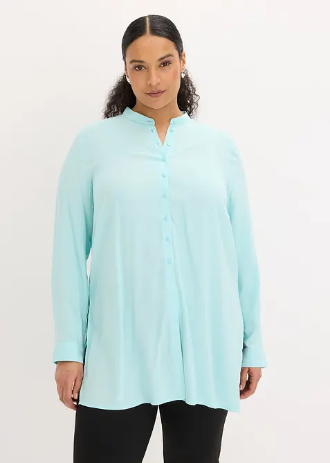 Lang viskosebluse, bonprix