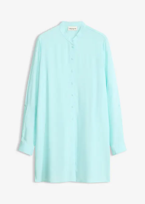 Lang viskosebluse, bonprix