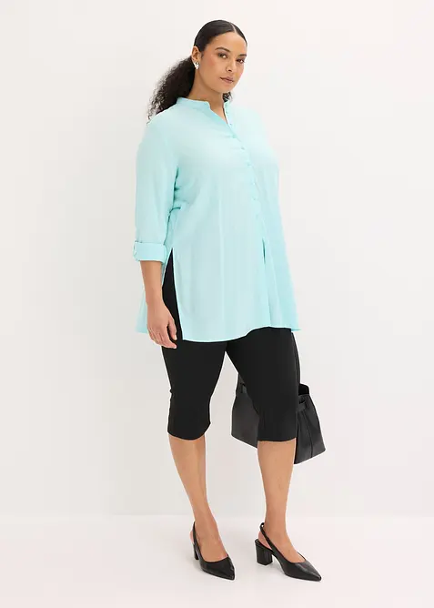 Lang viskosebluse, bonprix