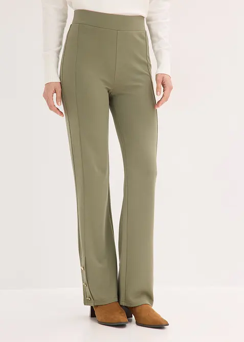 Trikotbukse i Punto di Roma-materiale, bonprix