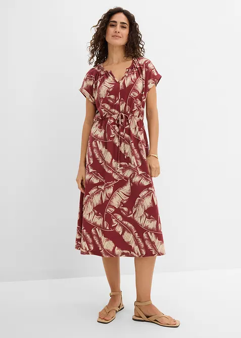 Jerseykjole i lett viskosemiks, bonprix